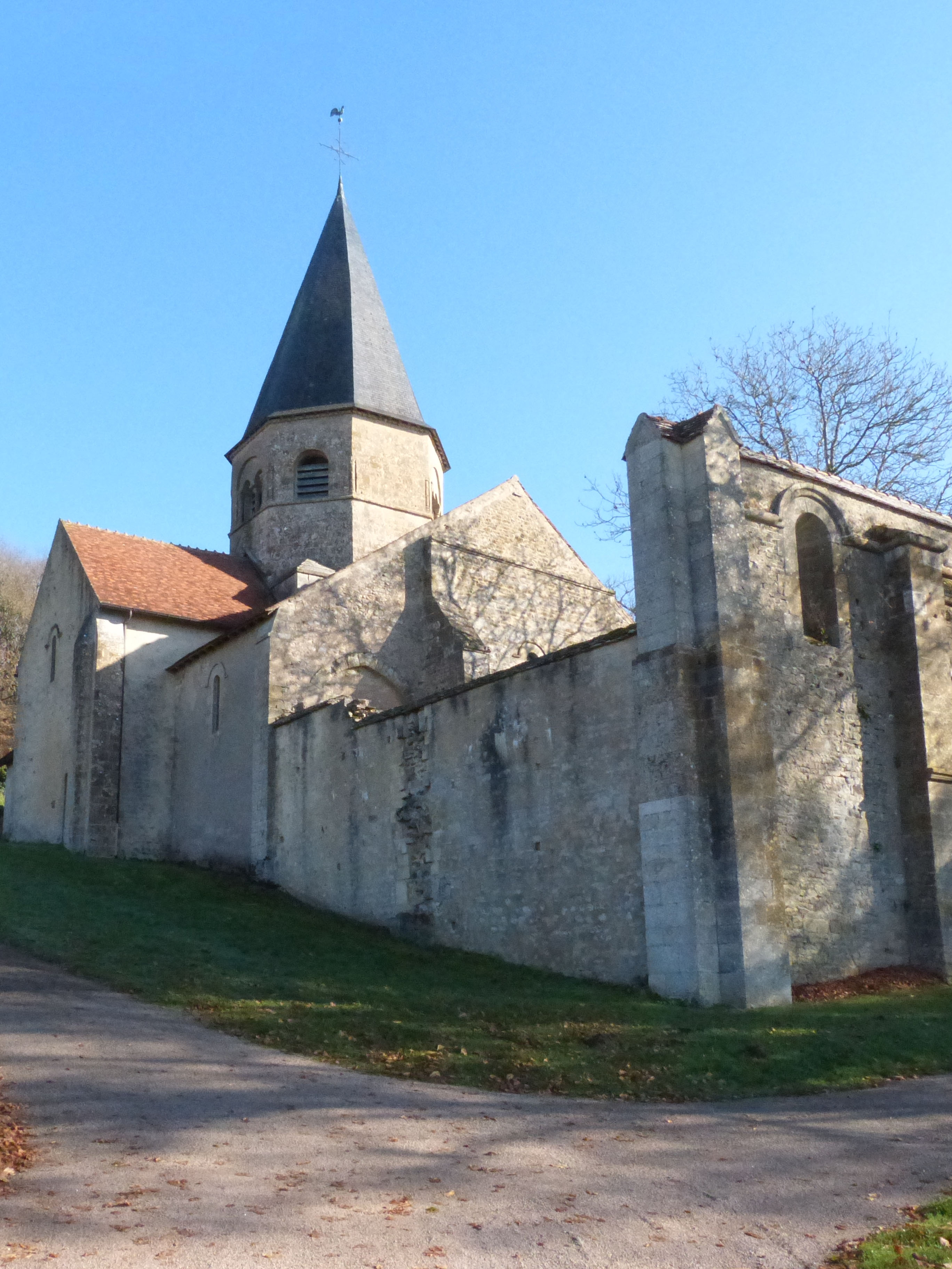 Eglise Jailly Saint Sylvestre Nièvre